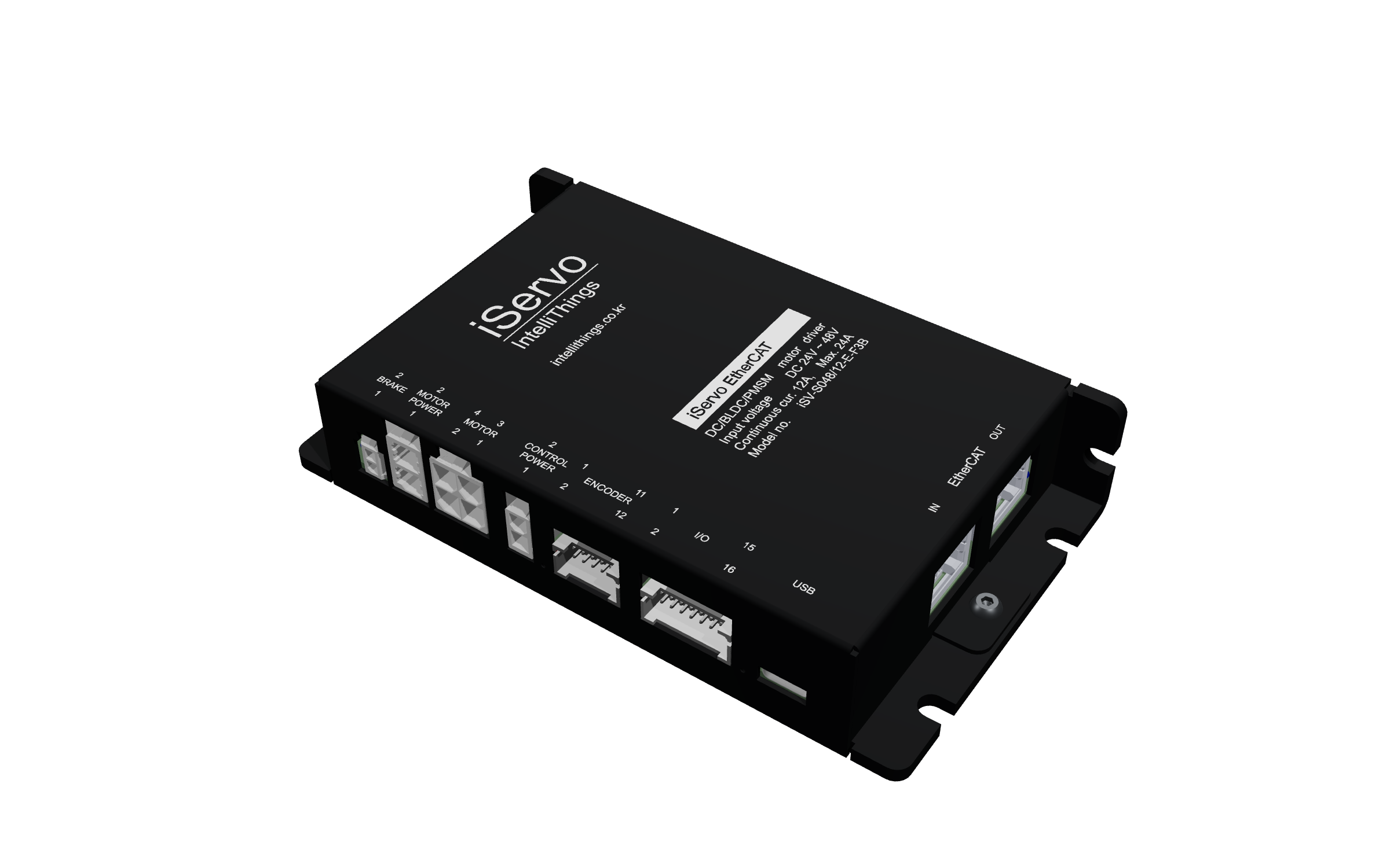 iServo EtherCAT ISV-S04815-E-FXL-NA-V1 product rendering